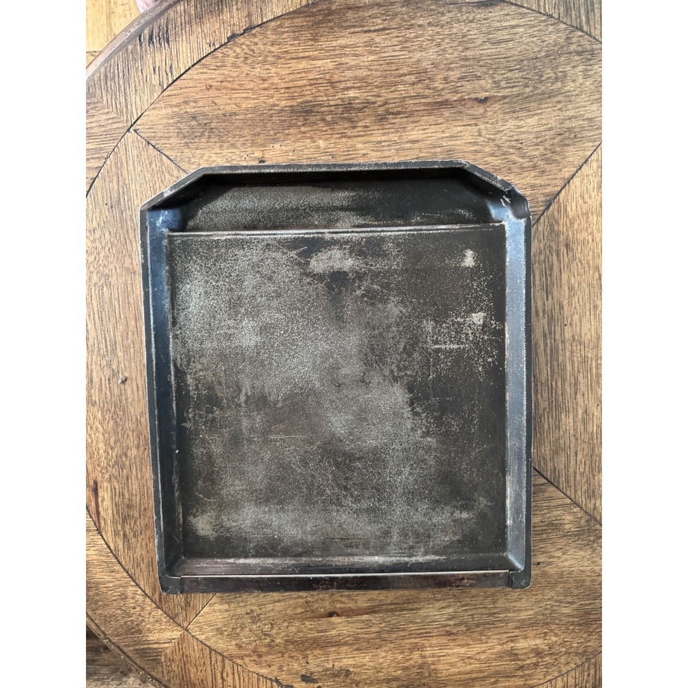 Vintage General Electric Griddle‎ Stovetop Pan Rectangular Heat Ring Marked 2